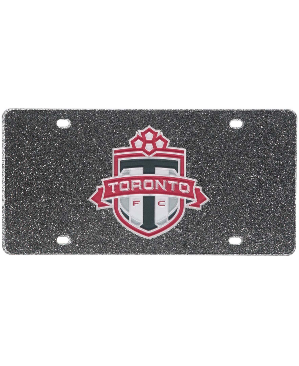 Multi Toronto Fc Acrylic Glitter License Plate - Multi