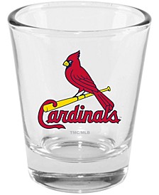 Multi St. Louis Cardinals 2 oz Primary Logo Shot Glass