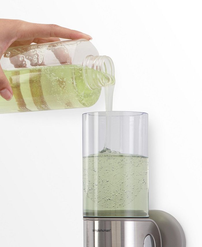 simplehuman Bath Accessories, Twin Shampoo and Soap Dispenser Macy's