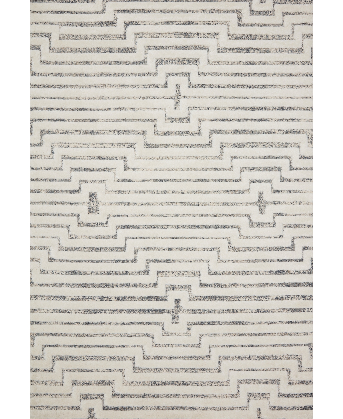 Loloi Ii Hagen Hagehag-03 6'7in x 9'2in Area Rug - Ivory, Multi