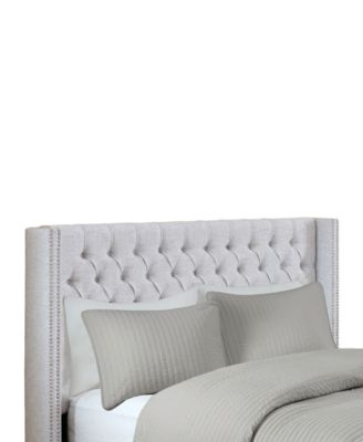 Amelia Fabric Tufted Queen Headboard