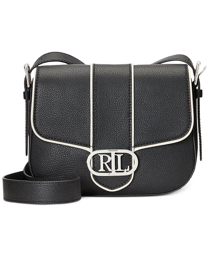 Lauren Ralph Lauren Addie Leather Crossbody & Reviews - Handbags &  Accessories - Macy's