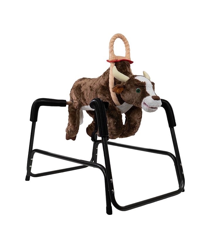 Rockin' Rider Bronco Talking Plush Spring Bull Macy's