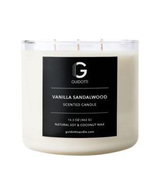 Vanilla Sandalwood Scented Candle, 3-Wick, 16.3 oz