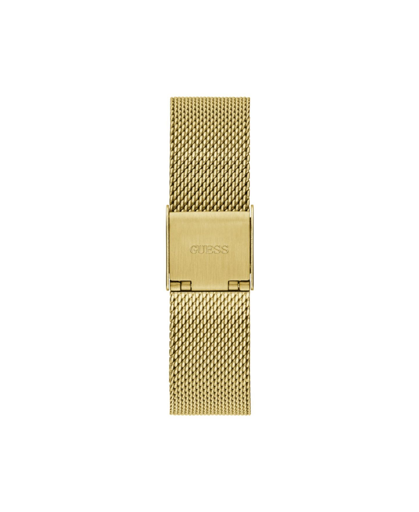 Женские часы GUESS Gold-Tone Stainless Steel Mesh Bracelet Watch 32mm — фото 3