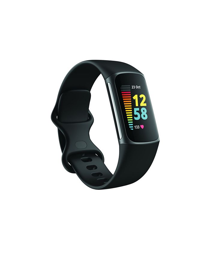 Fitbit Charge 5 Black Fitness and Health - Macy's
