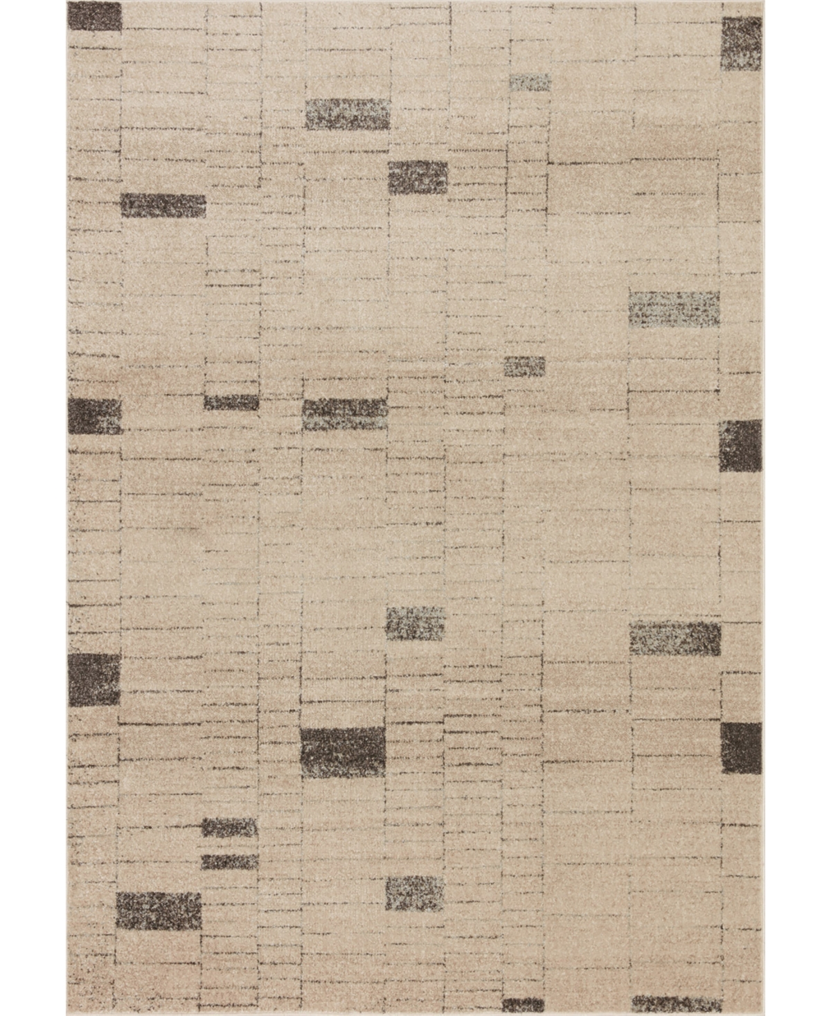 Loloi Ii Bowery Bowebow-02 6'7in x 9'7in Area Rug - Slate