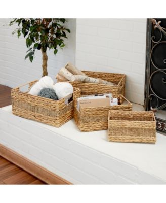 Natural Storage Basket, Set of 4