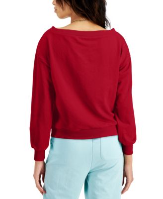 macy's off the shoulder sweater