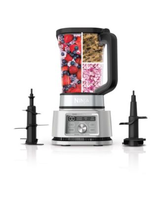 Ninja SS201 Foodi Power Blender Processor 3 in 1 Blender and Food Processor 1400WP 6 Auto iQ Presets Macy s