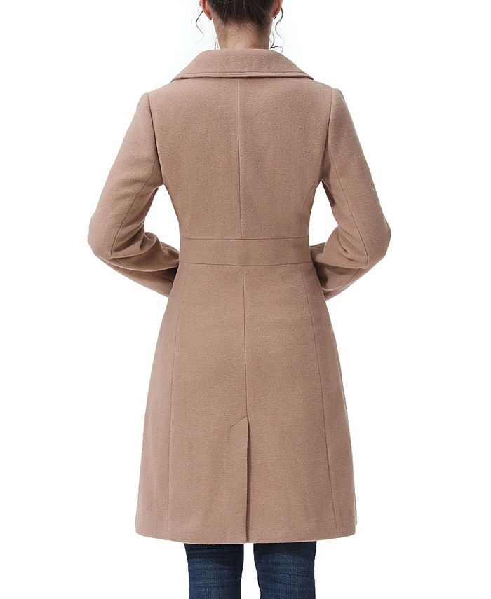 kimi + kai Women's Heather Wool Walking Coat - Macy's