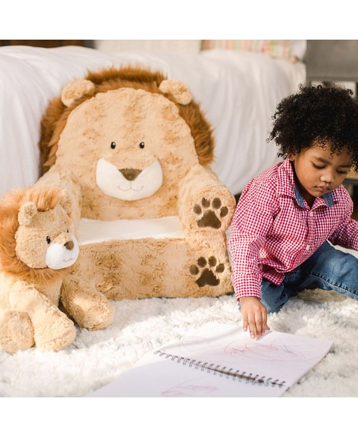 Plush lion chair clearance