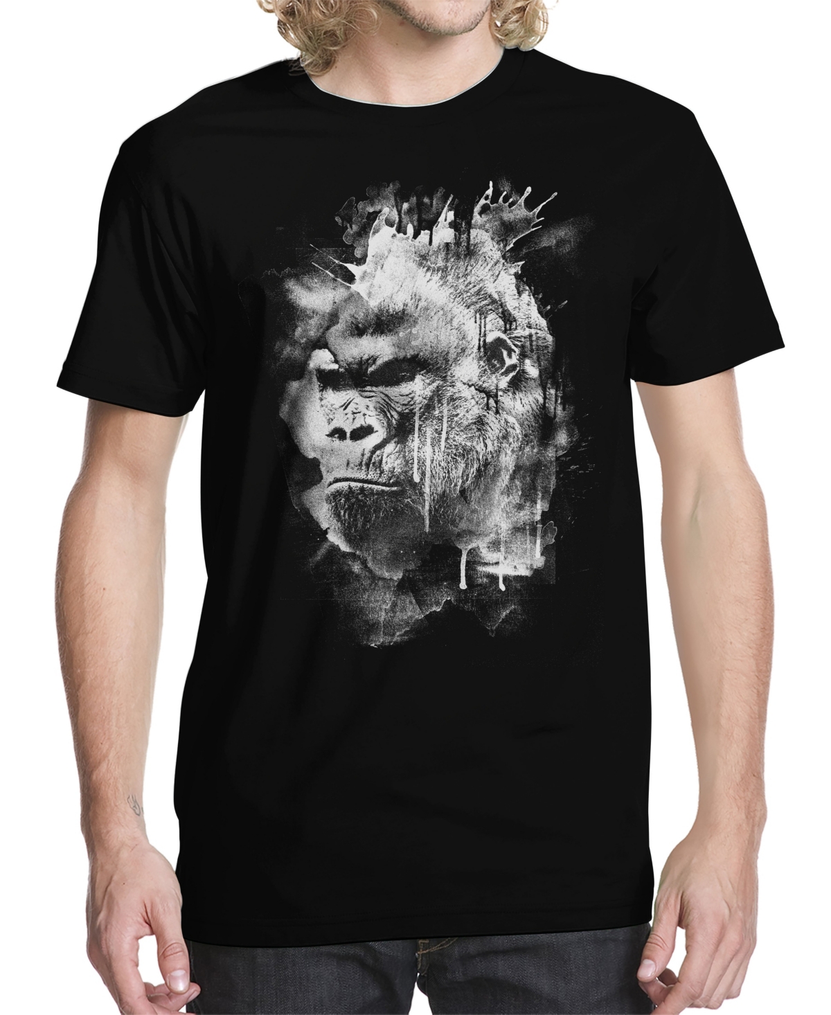 Men's In The Mist Graphic T-shirt - Black