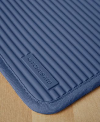 Ribbed Soft Silicone Pot Holder Set, 2 Piece