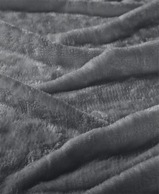 Wrinkle Resistant Plush Fleece Blanket, Full/Queen