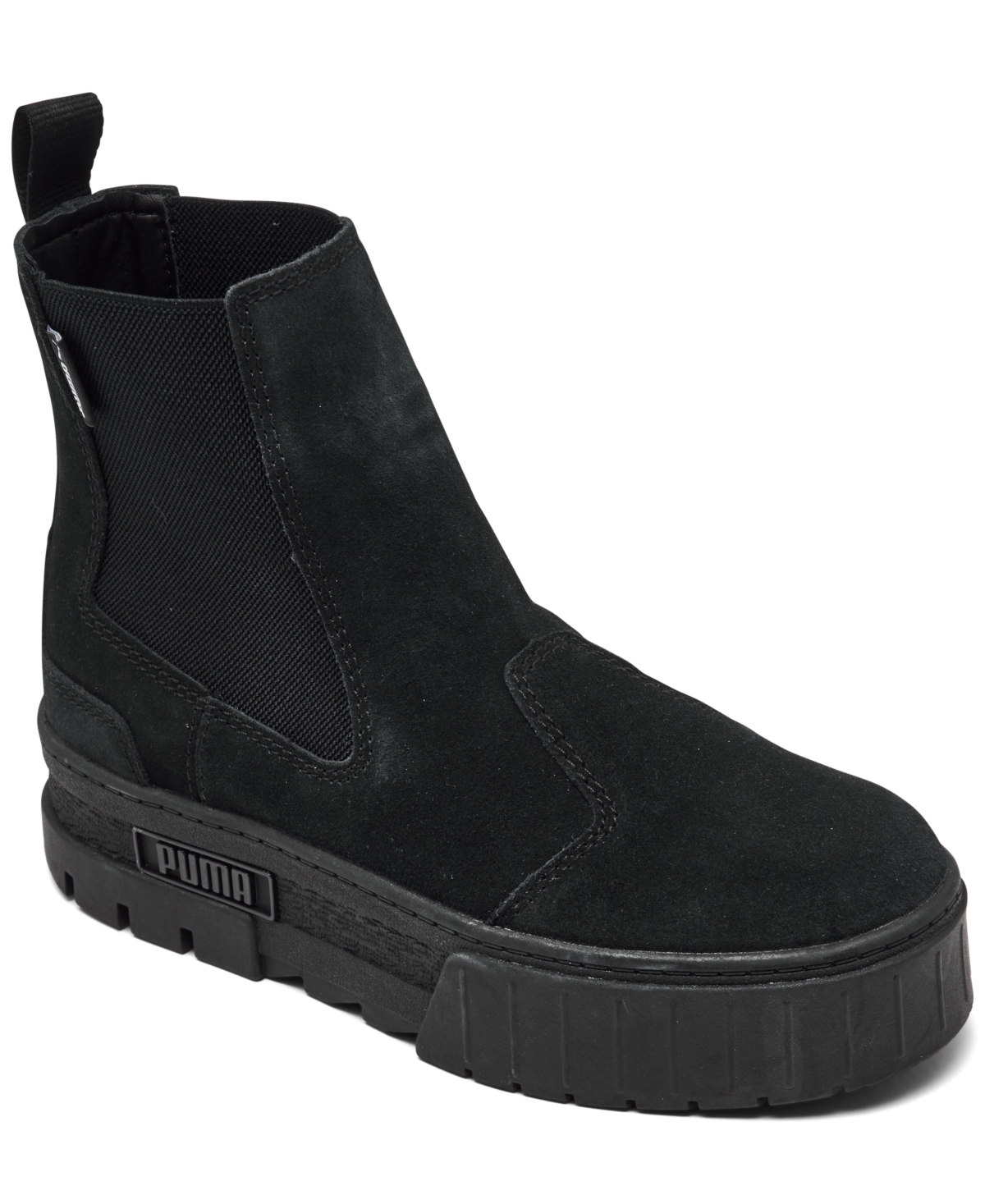 Women's Mayze Suede Chelsea Boots from Finish Line - Black