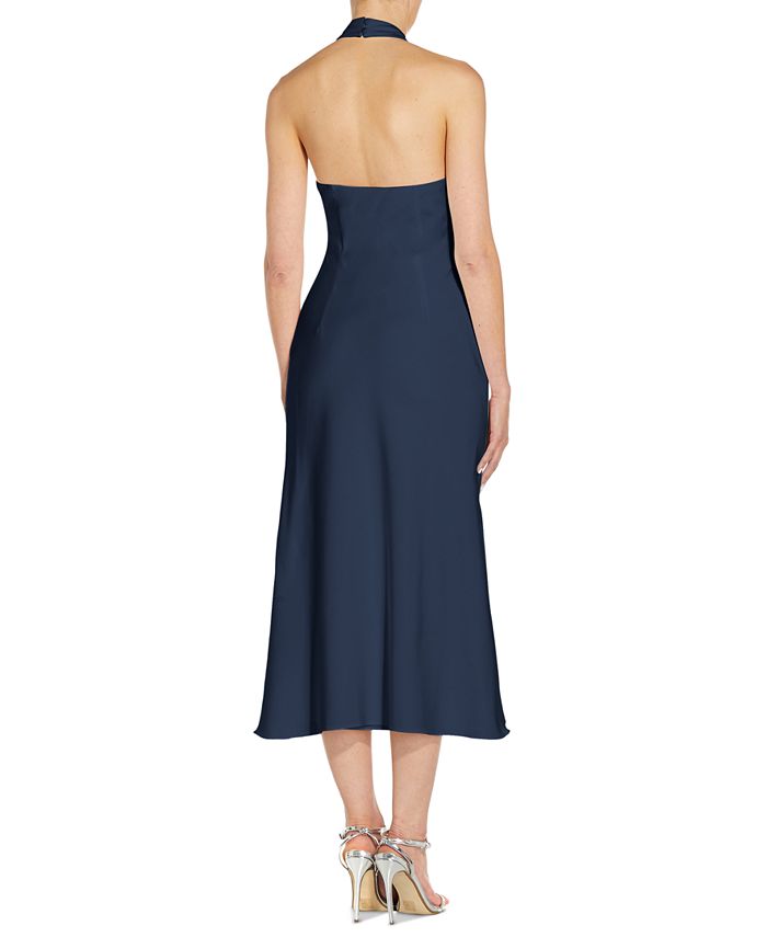 Aidan by Aidan Mattox Halter Midi Dress Macy's