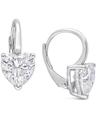 macys moissanite earrings