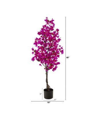 4' Bougainvillea Artificial Tree