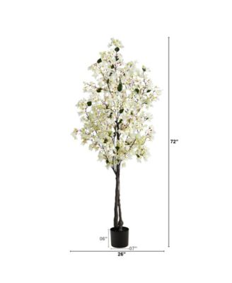 6' Bougainvillea Artificial Tree