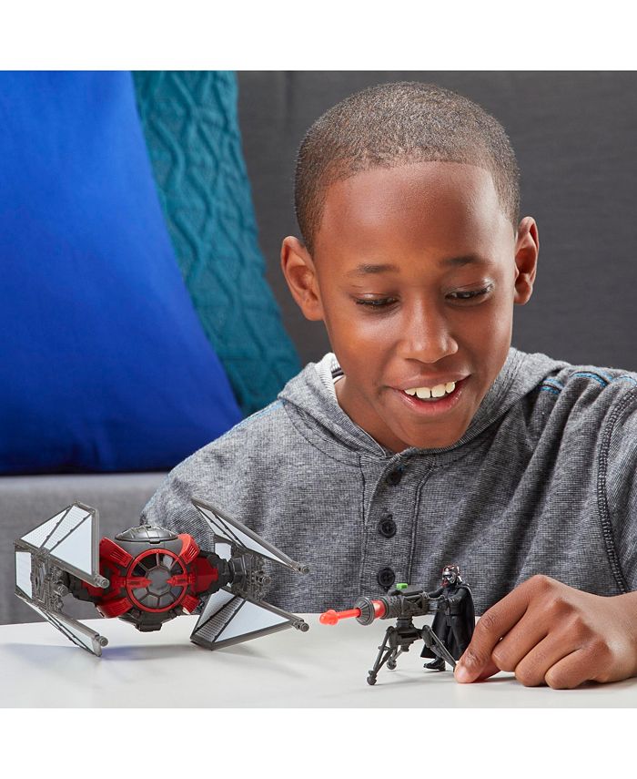 Star Wars Mission Fleet - Kylo Ren Con Tie Whisper, Giocattolo Per Bambini 4+ Anni
