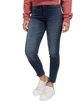 guess super high rise skinny jeans