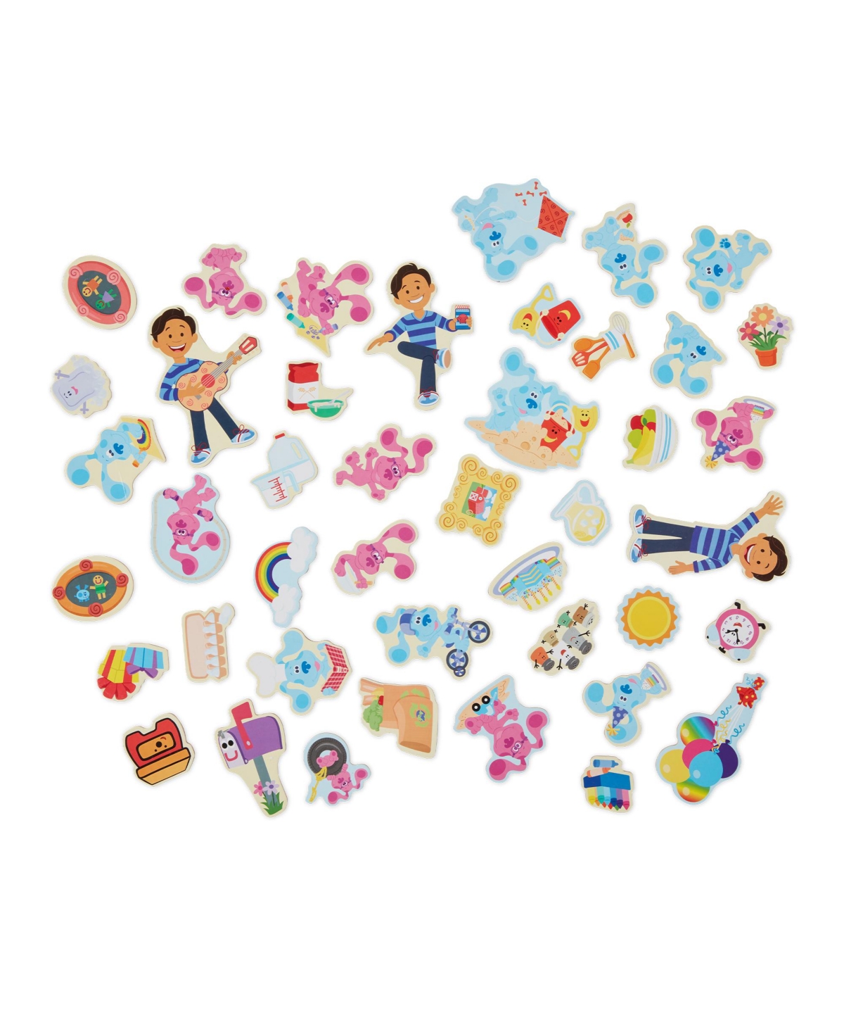 Melissa & Doug Kids' Blues Clues You Magnetic Picture Game, 45 Piece In No Color