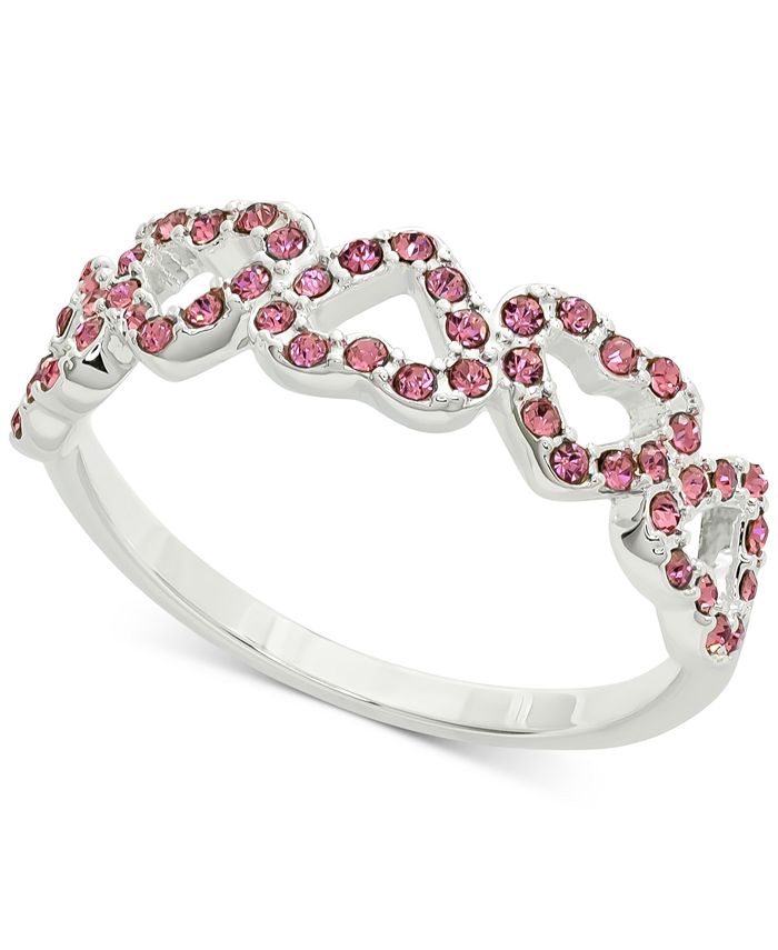 Macy's heart shaped ring sale
