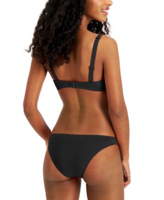 Juniors' Beach Classics Underwire D-Cup Bikini Top & Bikini Bottoms