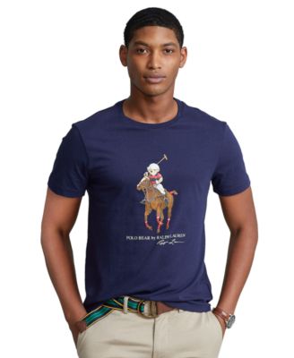 polo shirt with bear mens