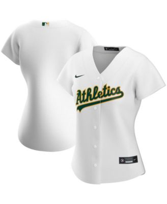 Nike Men's Oakland Athletics Official Blank Replica Jersey - Macy's