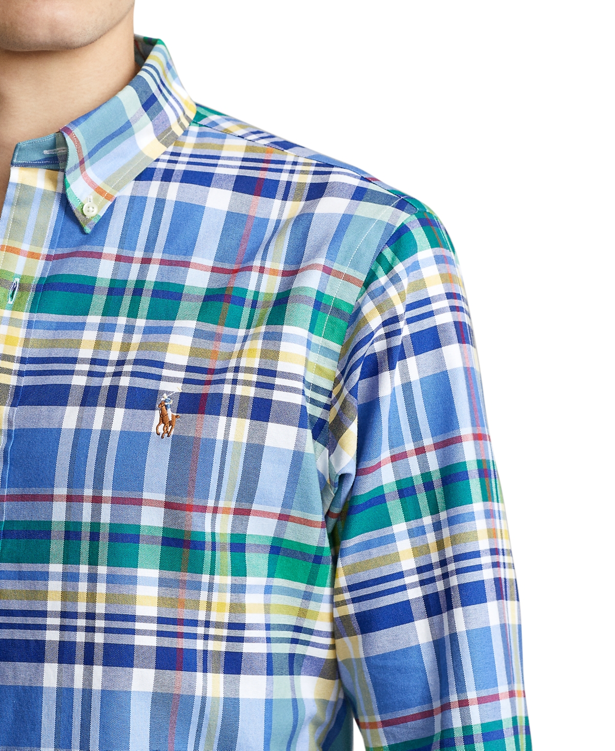 Polo Ralph Lauren Classic Fit Oxford Shirt -Red Multi