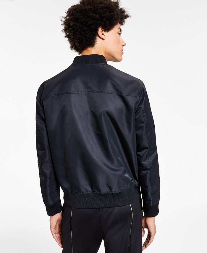 HUGO Boss Men's Boris LogoPrint Bomber Jacket, Created for Macy's Macy's