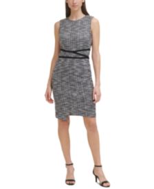 Plaid Sheath Dress