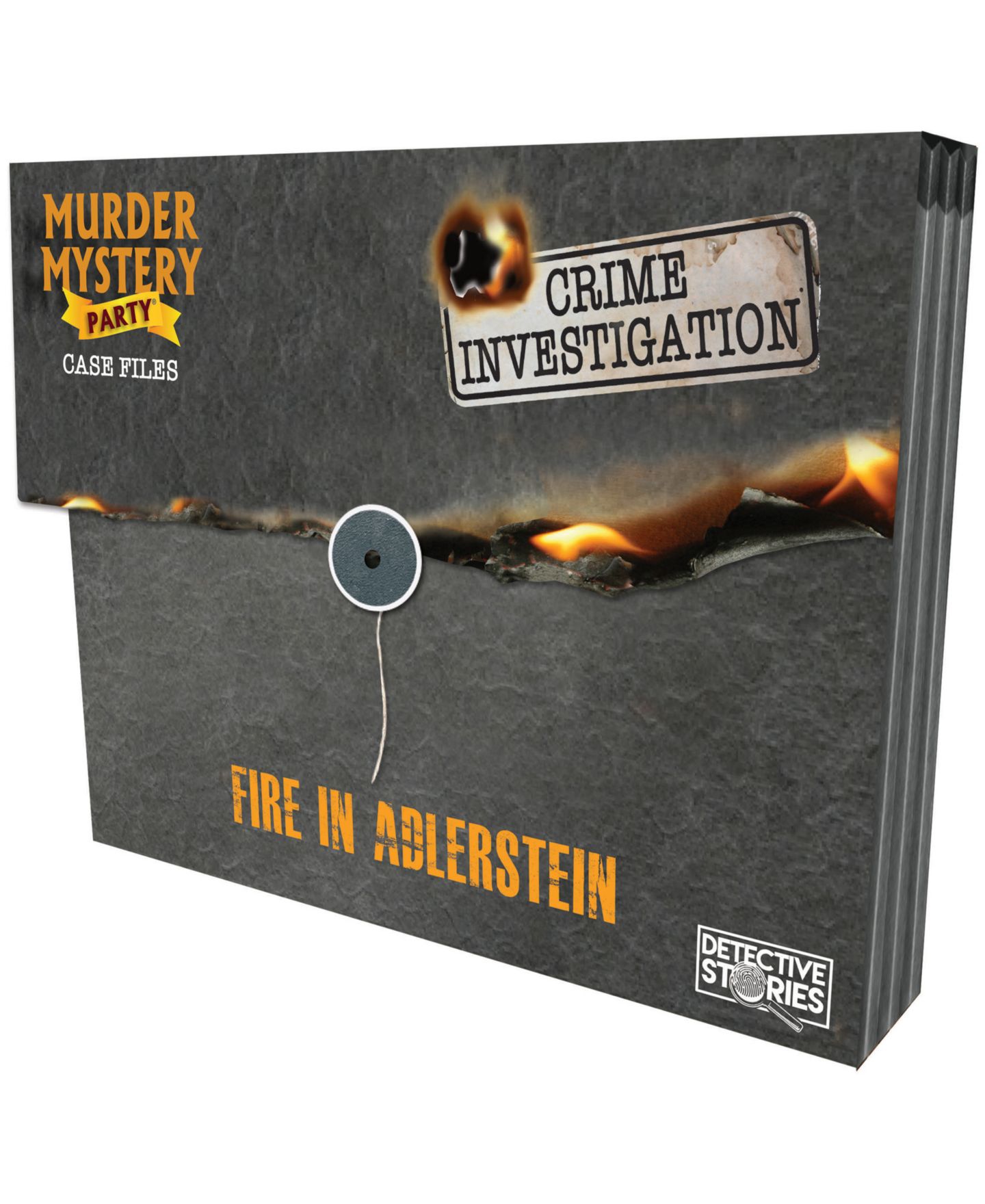 Детская настольная игра University Games Murder Mystery Party Fire in Adlerstein Board Game, от 14 лет — фото 2