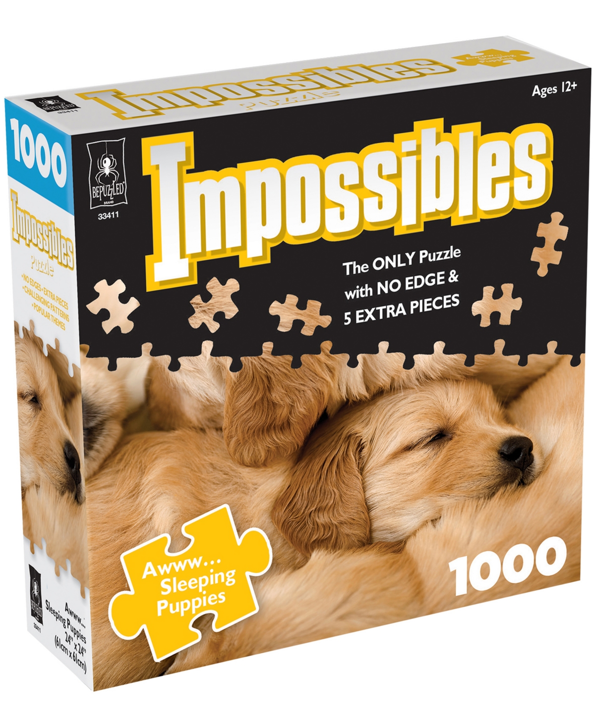 Bepuzzled Kids' Impossible Puzzle In No Color