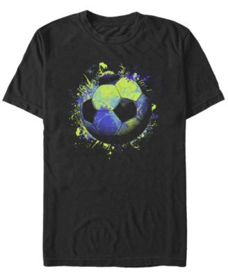 Men's Generic Additude Soccer Splat Short Sleeve T-shirt