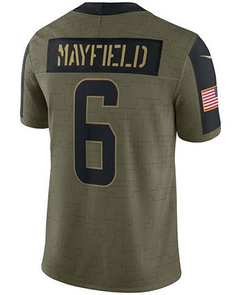Baker mayfield salute to service cheap