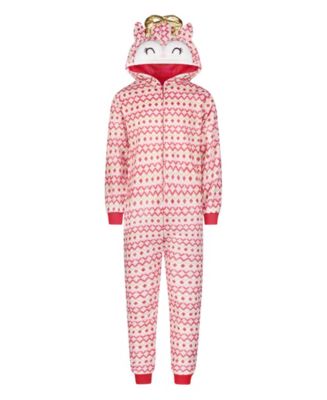 Justice best sale reindeer onesie