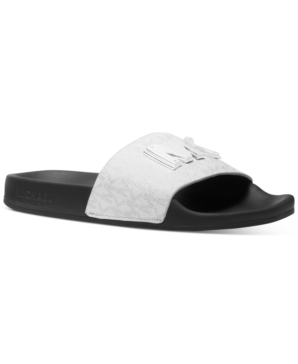 UPC 196108000261 product image for Michael Michael Kors Women's Gilmore Pool Slide Sandals Women's Shoes | upcitemdb.com
