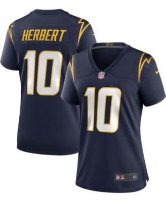 Youth Nike Justin Herbert Navy Los Angeles Chargers Team Game Alternate  Jersey