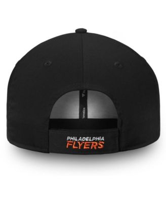 Men's Black Philadelphia Flyers Core Adjustable Hat