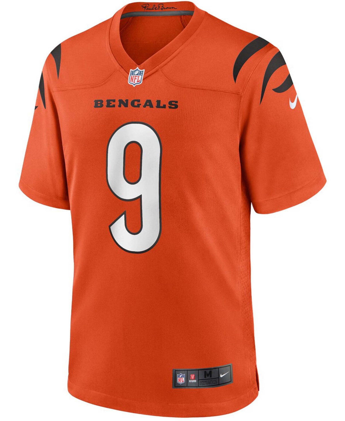 Men's Joe BurrowCincinnati Bengals Alternate Game Jersey - Orange
