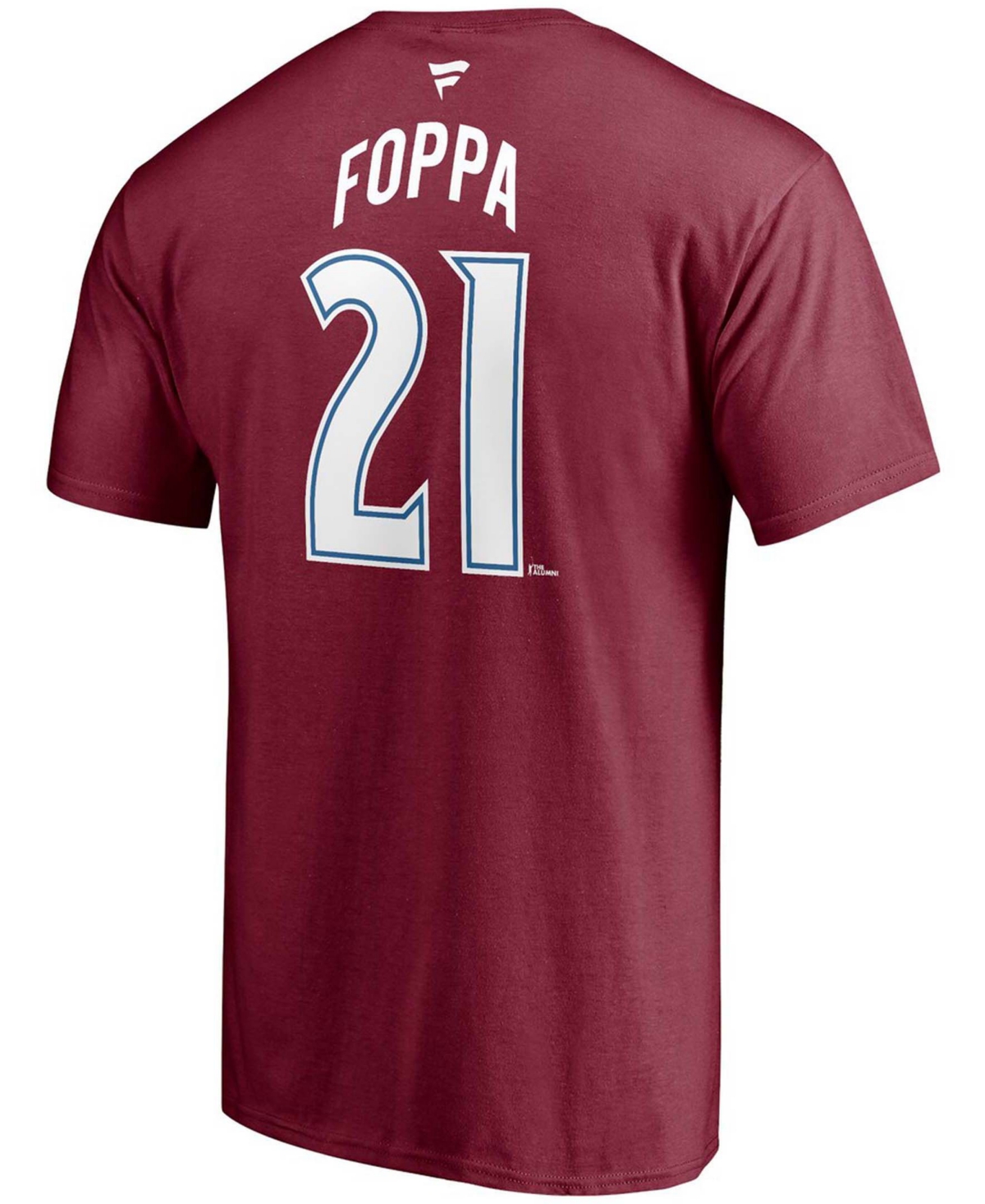 Men's Peter ForsbergColorado Avalanche Authentic Stack Retired Player Nickname Number T-shirt - Burgundy