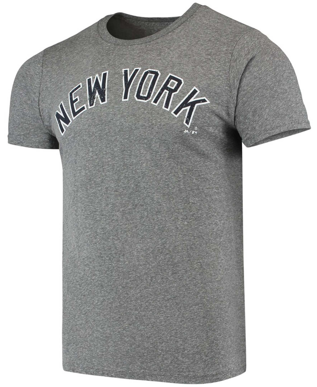 Men's Gerrit Cole Heathered Gray New York Yankees Name Number Tri-Blend T-shirt