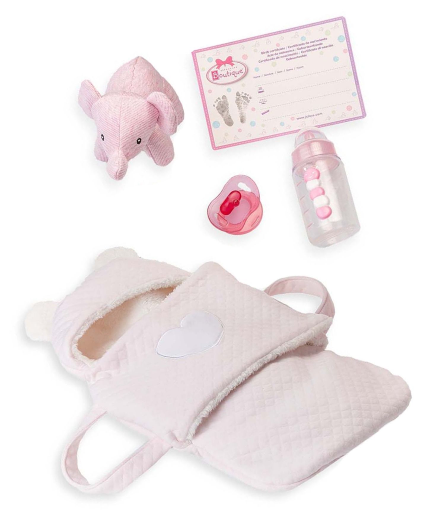 Детские куклы JC TOYS La Newborn 15.5" Soft Body Baby Doll Nursery, 9-Piece Set, Ages 2+ — фото 2
