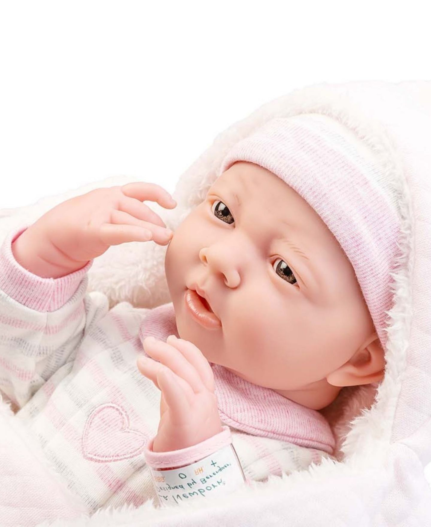 Детские куклы JC TOYS La Newborn 15.5" Soft Body Baby Doll Nursery, 9-Piece Set, Ages 2+ — фото 3