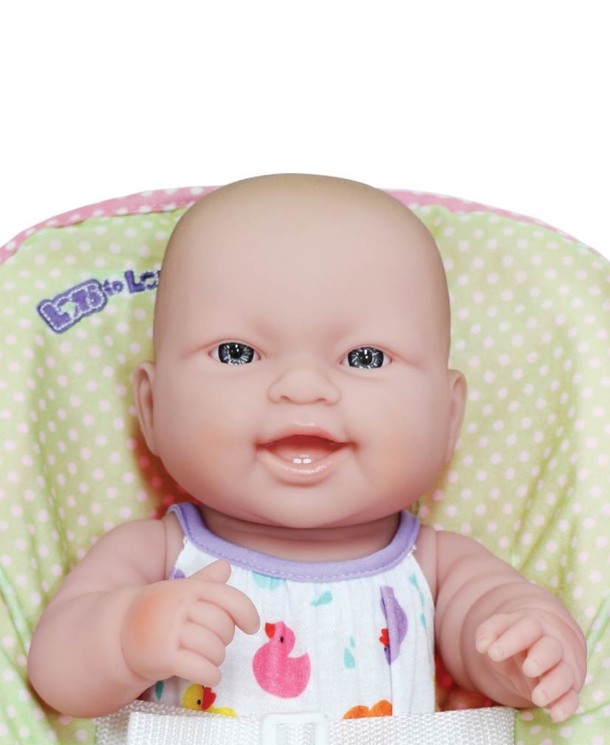 Jc Toys Lots To Love Babies 14" Baby Doll Carrier Gift Set, 5 Pieces In Multicolored