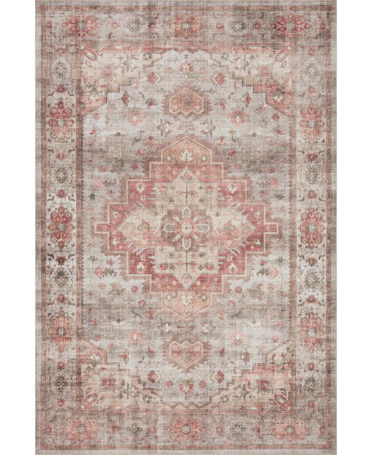 Loloi Ii Heidi Hei-02 6' x 9' Area Rug - Gray