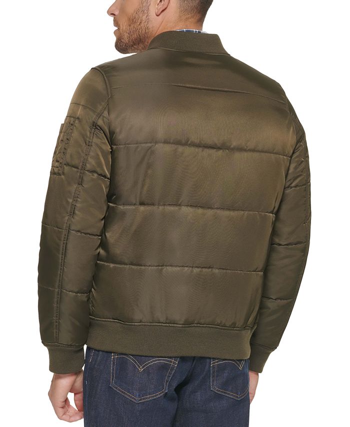 Levi's Men's Quilted Puffer Bomber Jacket & Reviews Coats & Jackets